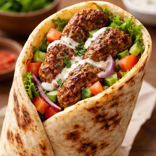 Veggie King Falafel Wrap