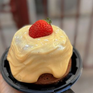 Mini vulcão de CHOCONIDO COM MORAMGO