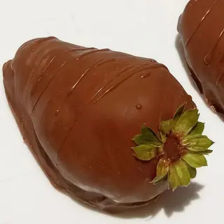 bombom de morango