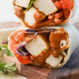 Delicia Vegetarian wrap