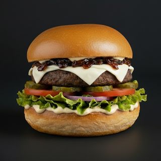 Vegetariano Burger + Molhos