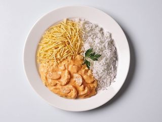 Strogonoff de frango 