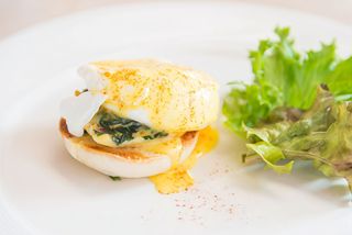 Ovos Benedict Vegetariano