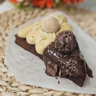 Fatia Brownie Dois Amores