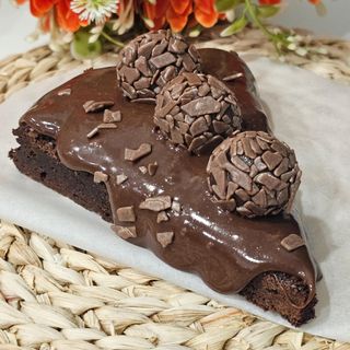 Fatia Brownie Brigadeiro