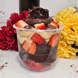 Copo da Felicidade Brownie Sensação 