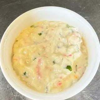 Paté de camarão e delícias