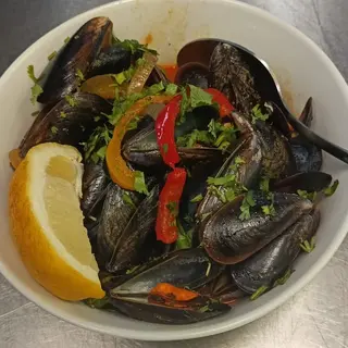 Mexilhão cebolada