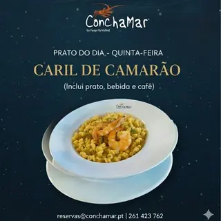 Caril de Camarão