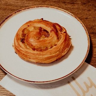 Caracol de uvas passas