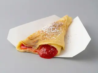 Crepe de Compota de Morango
