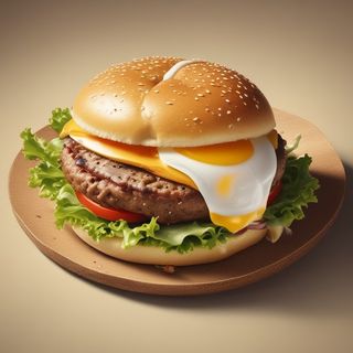 Menu Hambruger com ovo