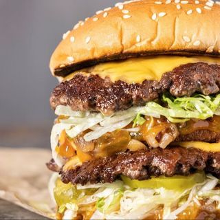  Menu Double Hamburger 