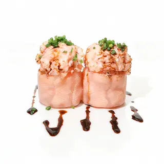 Gunkan Sake Braseado 2 peças