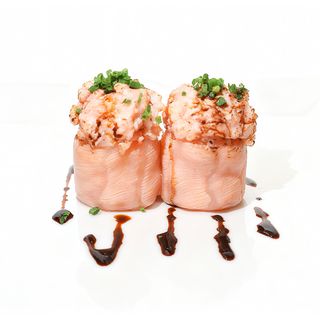 Gunkan Sake Braseado 2 peças