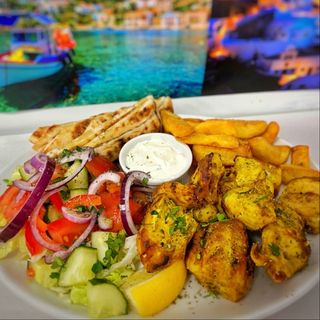 Frango Souvlaki (Chicken Souvlaki)