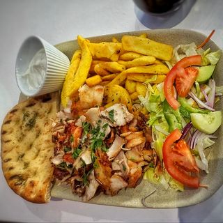 Mix de Frango & Porco Gyros (Chicken & Pork Gyros)