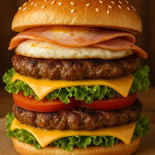 Combo Biju Burguer+batata +cola 