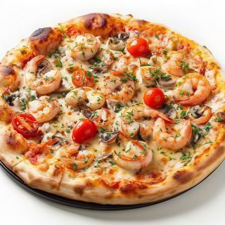 (60B) Pizza Camarão