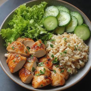 (15) Grill Chicken Rice Bowl