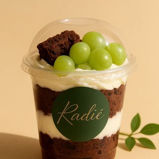 Taça Uva com Nutella