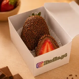 Coxinha de Morango