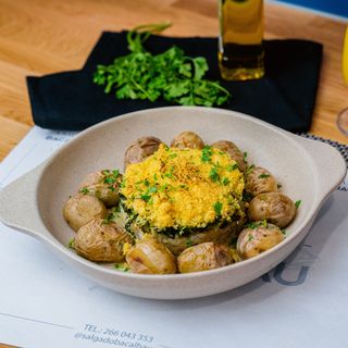 Bacalhau c/ Broa