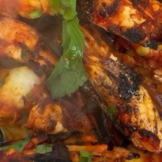 Gambas-Tigre no Tandoori 1/2 ( 03 unidade)