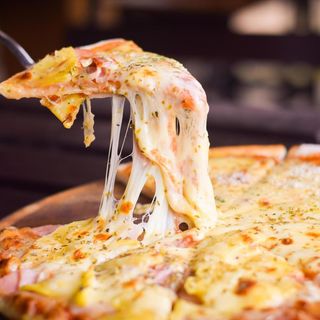 Pizza Frango com requeijão