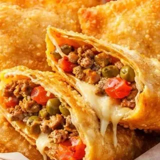 pastel carne