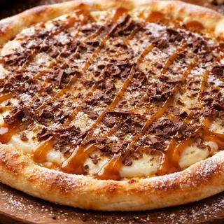 pizza doce leite
