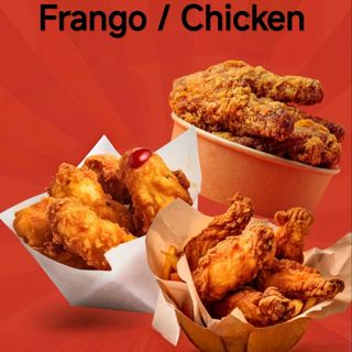 6 Pedaços de Frango panado e crocante e spicy