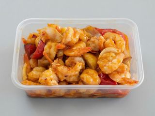 Gambas piri-piri