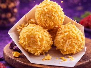 Mini Bolinha de Queijo Crispy