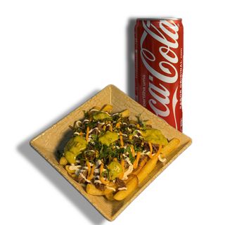 LOADED FRIES DE PORCO ( meia porção)