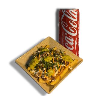 LOADED FRIES DE VACA ( meia porção)