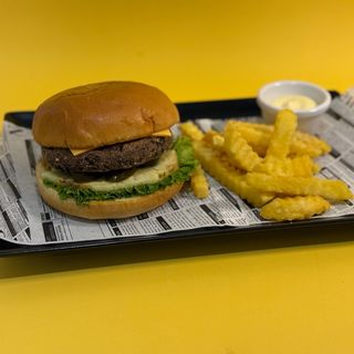 VEGGIE HAWAIIAN BURGER