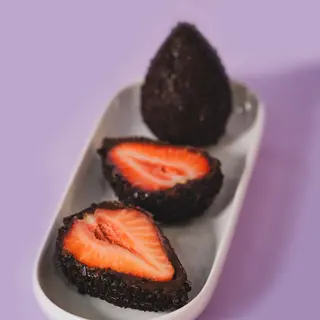 Coxinha de morango