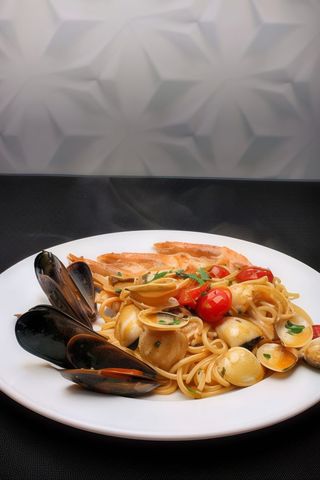 Espaghettoni Quadrati alla Pescatora (Nível 2)