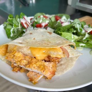 Wrap de frango crispy 