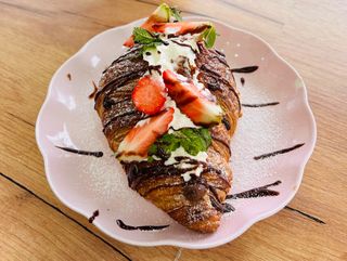 Croissant chocomorango