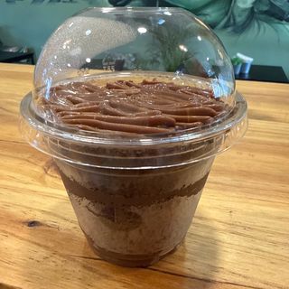 Bolo de pote de brigadeiro