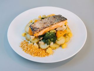 Lombo de Salmão Grelhado