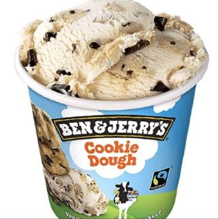 Gelado Ben e jerry's cookie dough