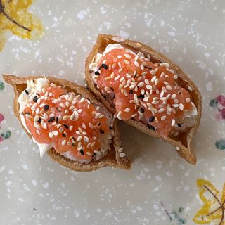 M36 Barquinho C/ Salmão e Maionese