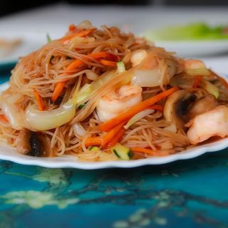 M71A Massa Fina C/ Legumes e Camarão