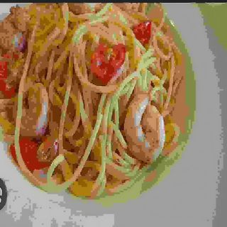 Pasta  Gamberetti Cozze