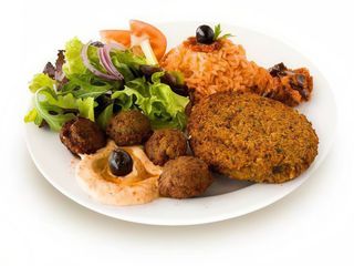 Menu Falafel Prato