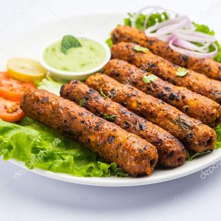 MENU SHEEKH KEBAB PRATO