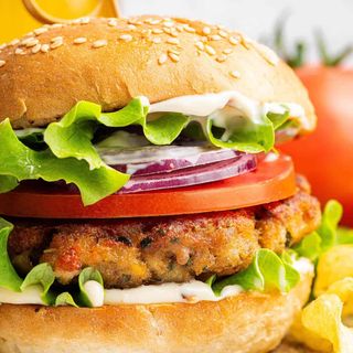 Menu Hamburger De Frango